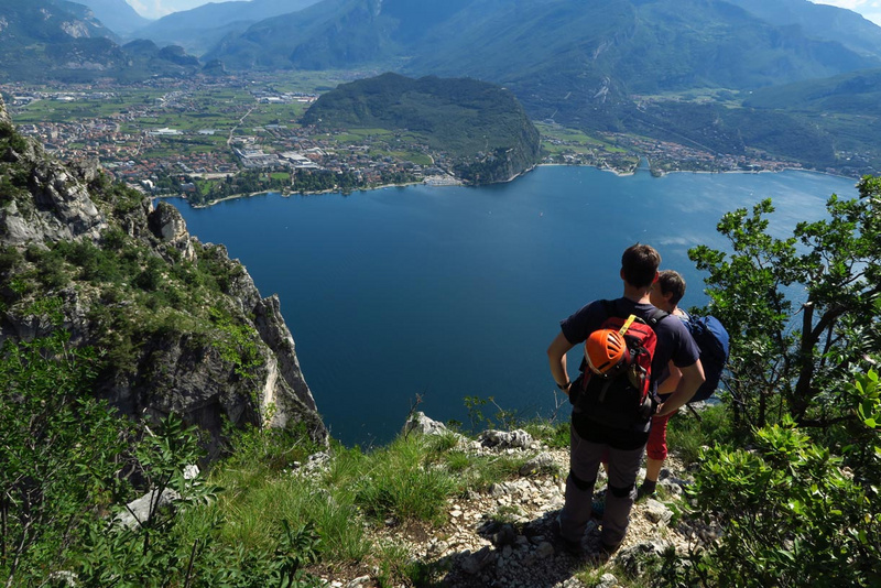Klettersteige am Gardasee