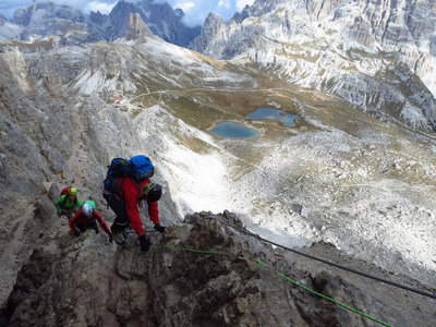 Klettersteige Dolomiten Sexten