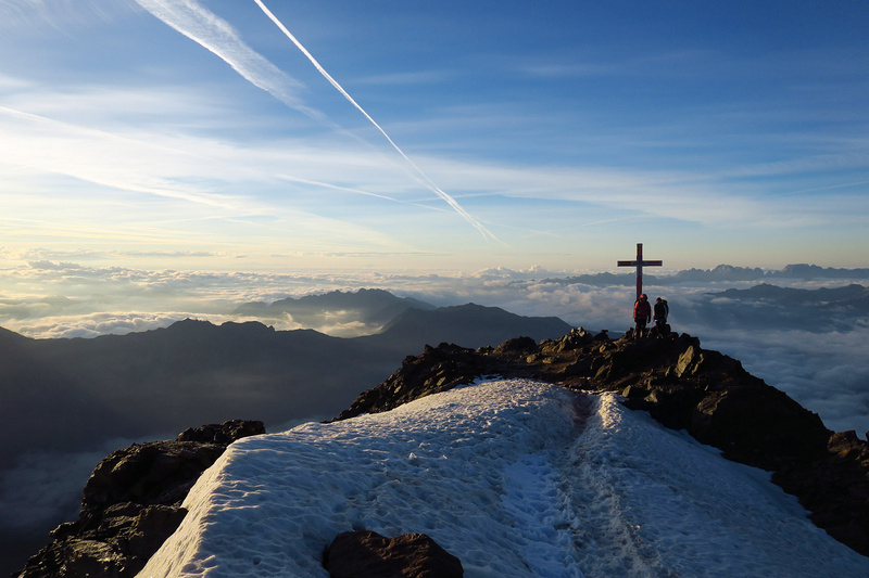 Cima Presanella Monte Vioz Palon della Mare Hochtour