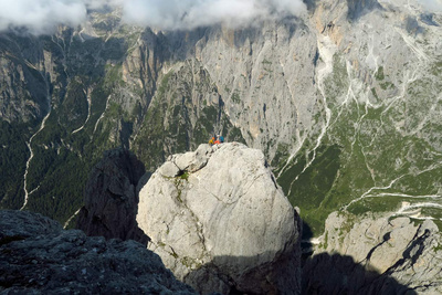 Klettern Dolomiten Moiazza und Pala geführte Klettertouren