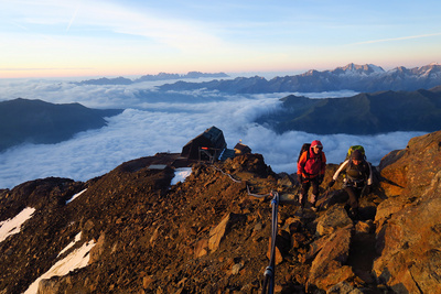 Cima Presanella Monte Vioz Palon della Mare Hochtour