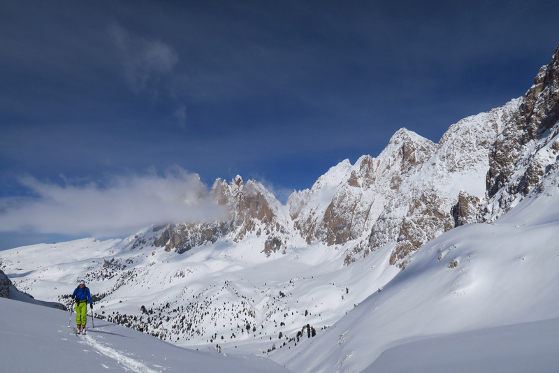 Skitouren Durchquerung Dolomiten