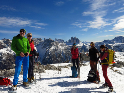 Schneeschuh Wandern Drei Zinnen