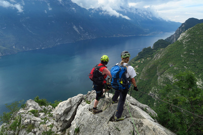 Klettersteige am Gardasee