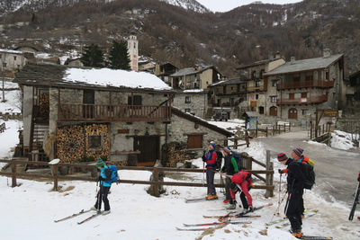 Skitouren in der Valle Maira