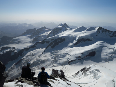 Piz Bernina und Piz Palü