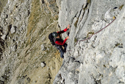 Klettern in den Dolomiten mit Bergführer