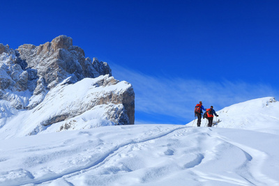 Skitouren Woche im Bergsteigerdorf Campill