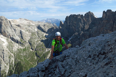 Klettern Dolomiten Moiazza und Pala geführte Klettertouren