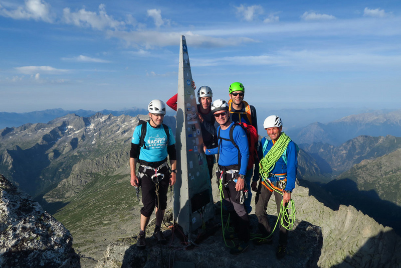 Monte Disgrazia und Piz Badile mit Bergführer