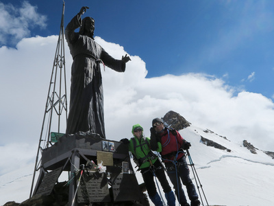 Hochtour Westalpen Spaghetti Tour von Süden