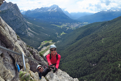 Klettersteige Dolomiten Cortina d'Ampezzo
