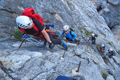 Klettersteige Dolomiten Cortina d'Ampezzo