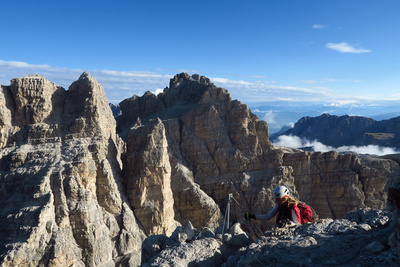 Klettersteige Dolomiten Brenta