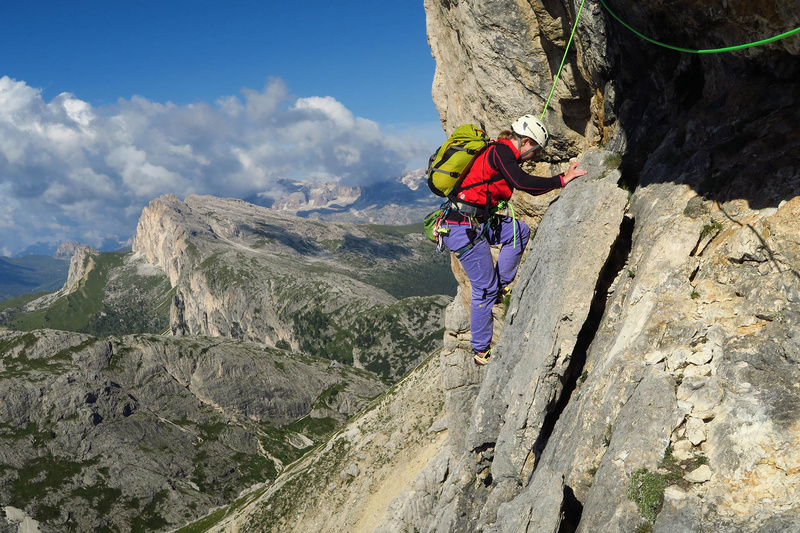 Klettern in den Dolomiten mit Bergführer