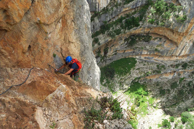 Sardinien Wandern Klettersteige Abseilen