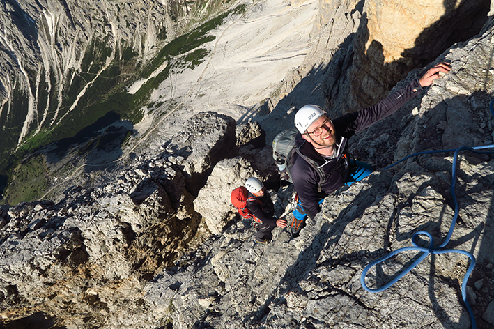 3 Zinnen Klettertour - Große Zinne